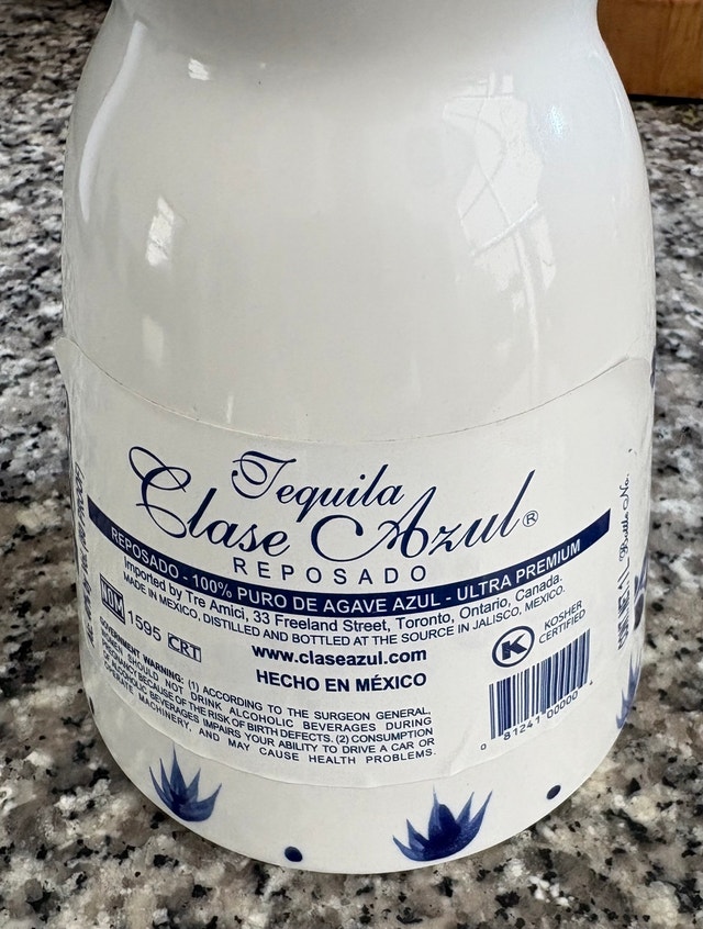 Casa Azul Tequila empty bottle - photo 2