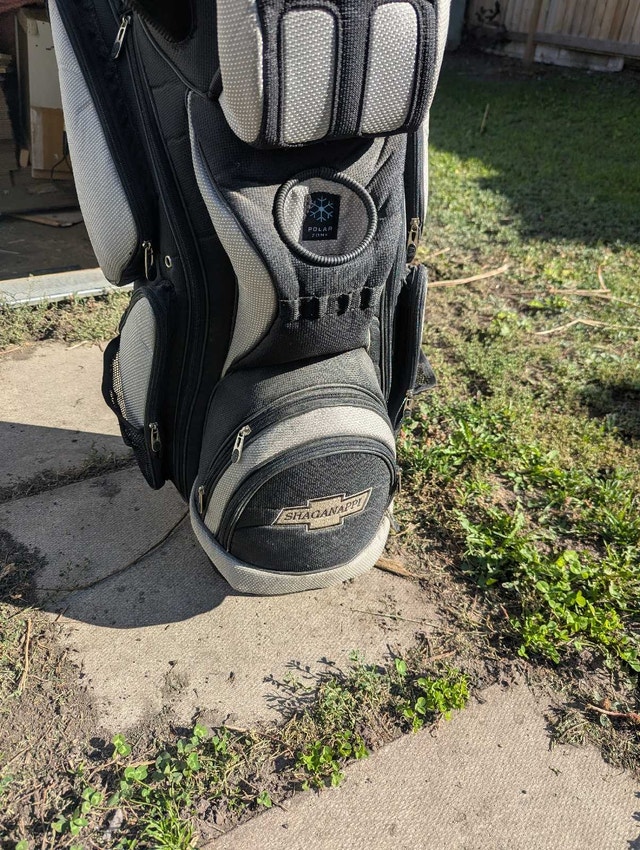 Golf bag and clubs set - photo 2