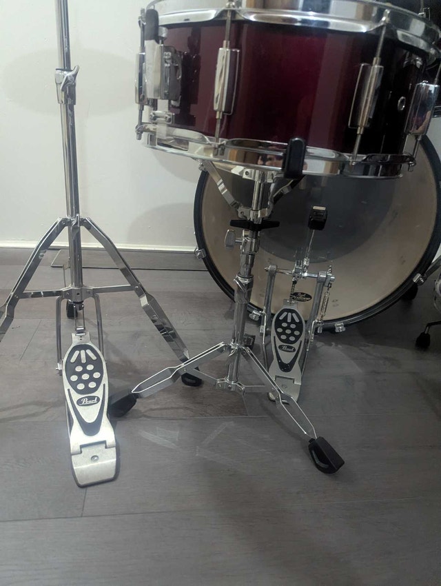 Pearl forum acoustic drum set - photo 5