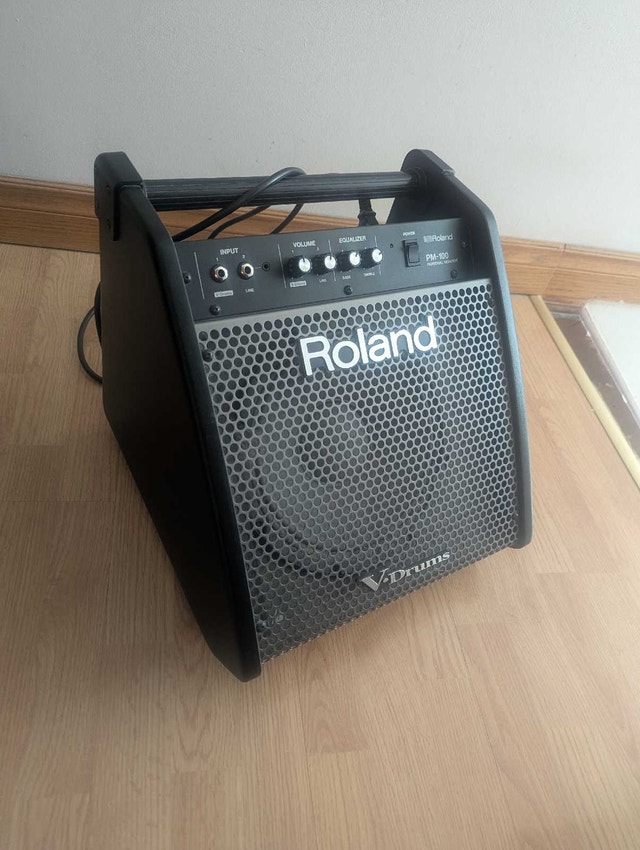 Roland pm100 drum monitor amplifier