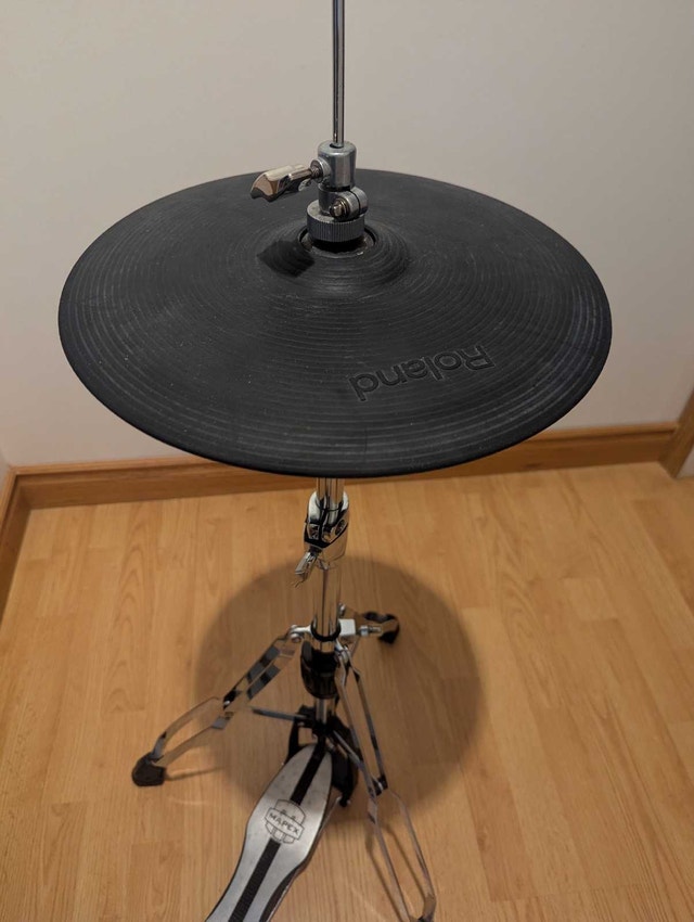 Roland VH-11 Realistic Hi-Hat Cymbal and Mapex Stand - photo 2