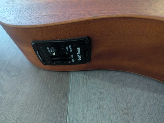 Gold tone Micro model acoustic electric Bass guitar - photo 4