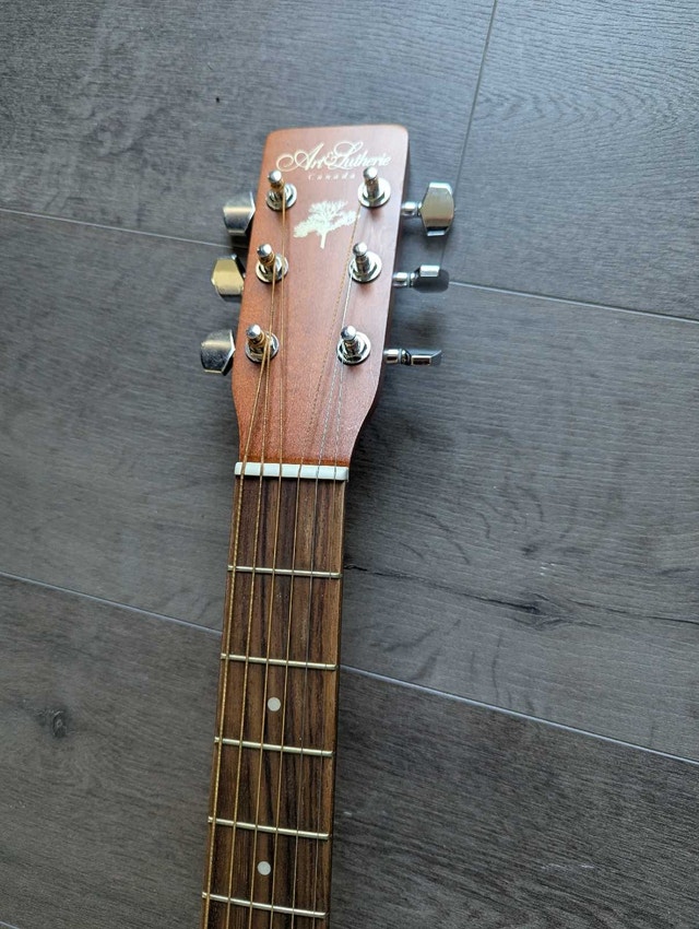 Art and Lutherie Canadian made acoustic cedar model guitar - photo 5