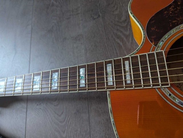 Gorgeous Takamine Jumbo acoustic electric guitar *Mint - photo 4