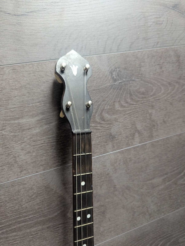 Antique early 1900s May Bell Slingerland banjo still playable - photo 3