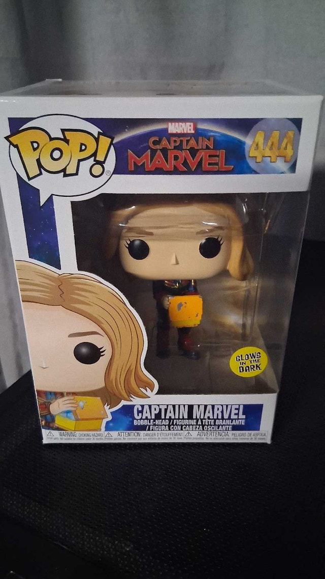 Marvel captain marvel Funko pop! set - photo 2