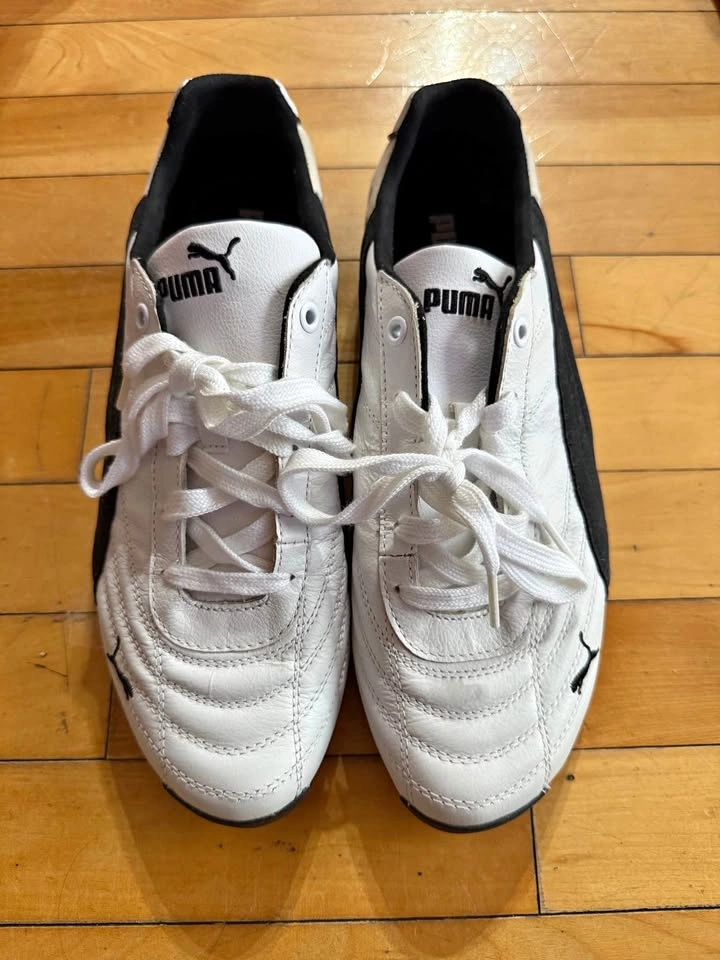 🏁🤍 PUMA SPEEDCAT LEATHER SNEAKERS 🤍🏁