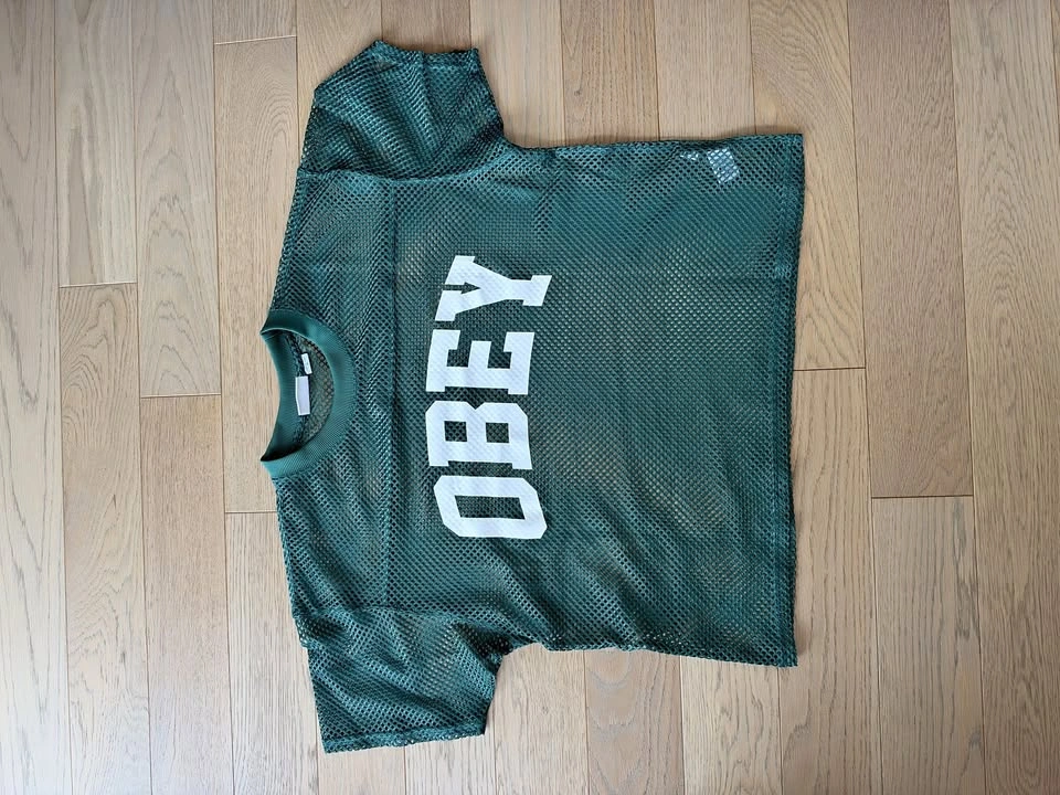 Obey Green Mesh Jersey / T-Shirt