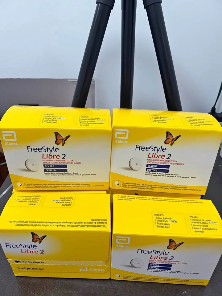 FreeStyle Libre 2 Glucose Sensors – 6 Available, $90 each