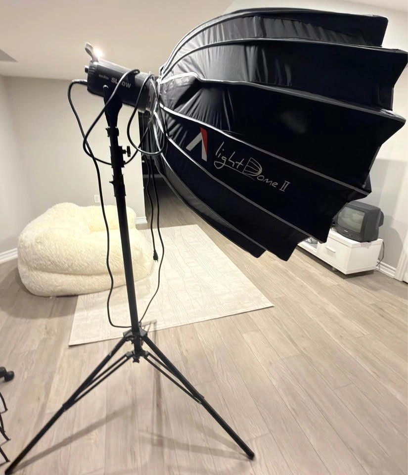 Two Godox SL60W Lights w Light Dome II Softboxes - photo 4