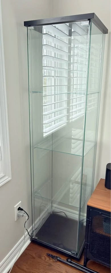 IKEA Detolf Glass Display Cabinet