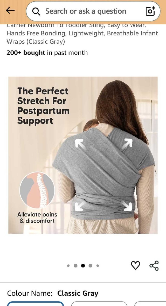 MomCozy baby wrap (NEW) - photo 4