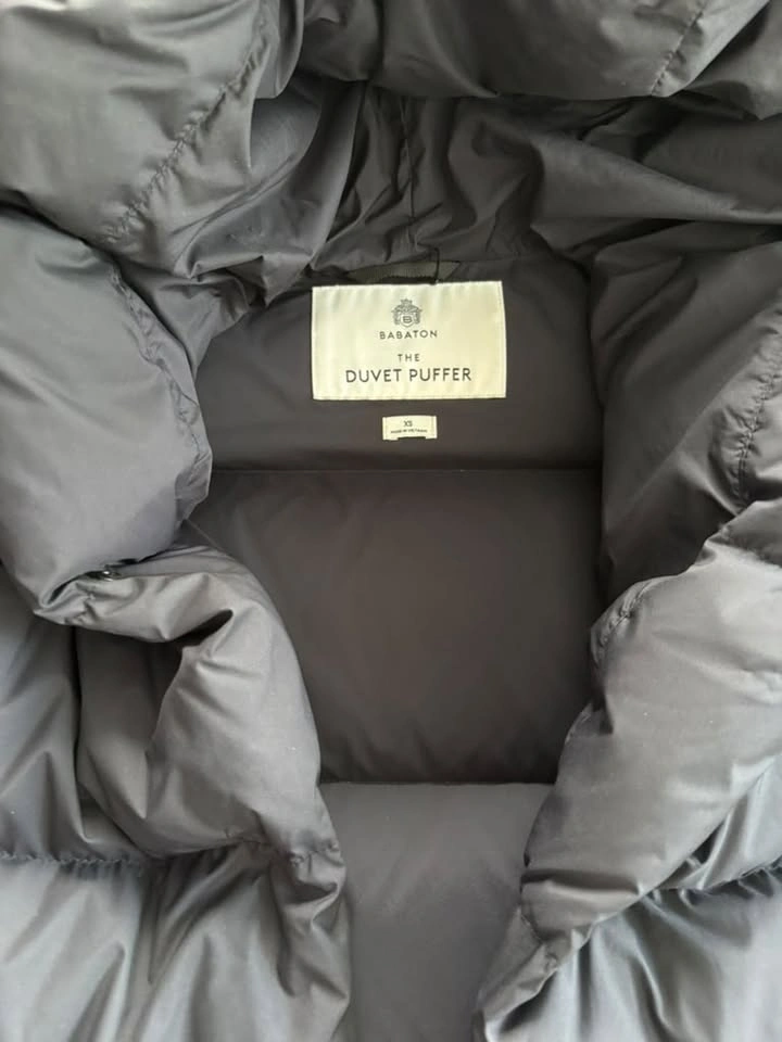 Babaton Aritzia The Duvet Puffer black winter coat, XS - photo 3