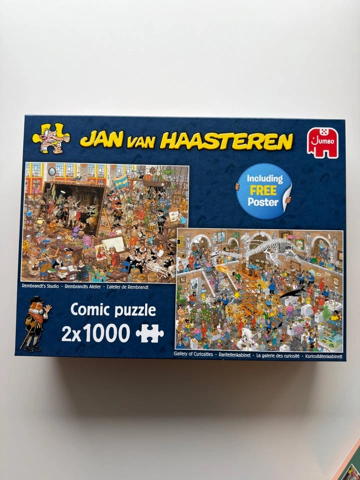 Jan van Haasteren 2x1000 & Galison 1000 Piece Jigsaw Puzzles - photo 2
