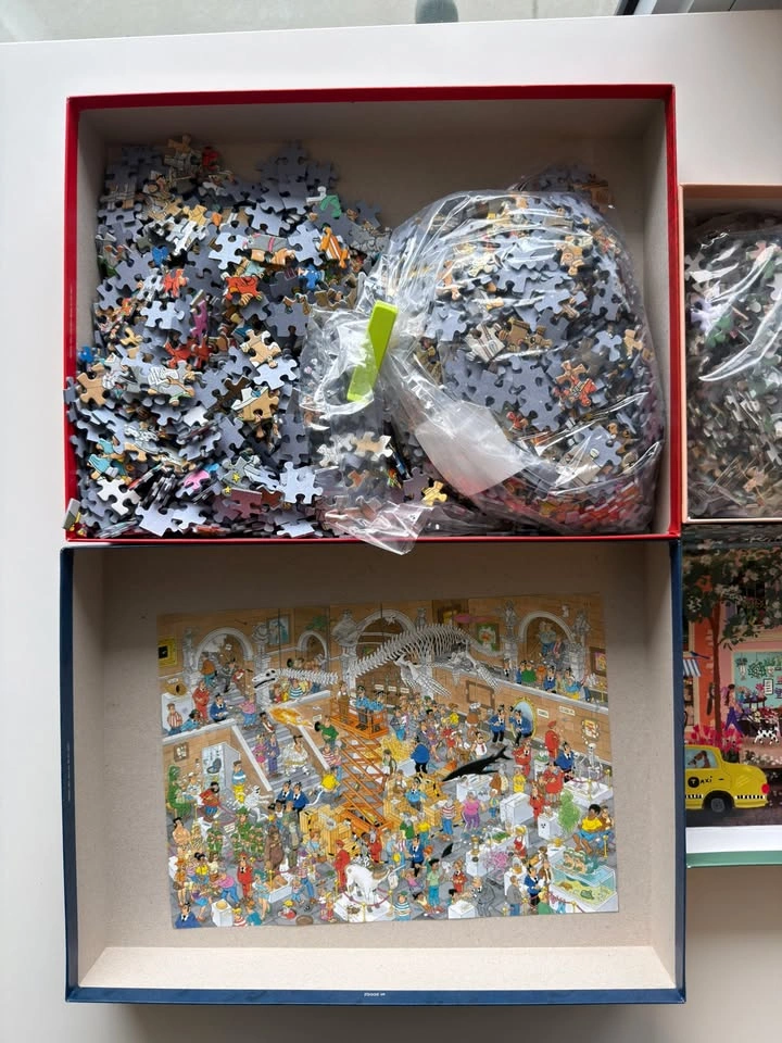 Jan van Haasteren 2x1000 & Galison 1000 Piece Jigsaw Puzzles - photo 5
