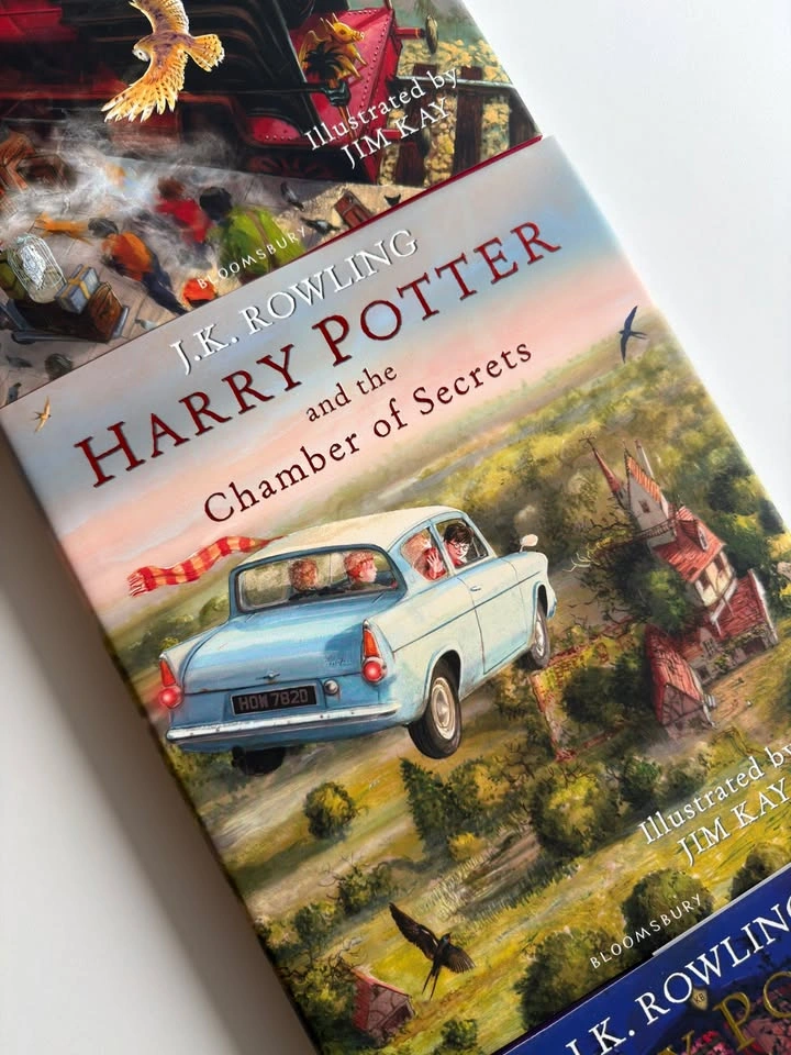 Harry Potter Illustrated Editions (Books 1-3) by Jim Kay – Mint - photo 3
