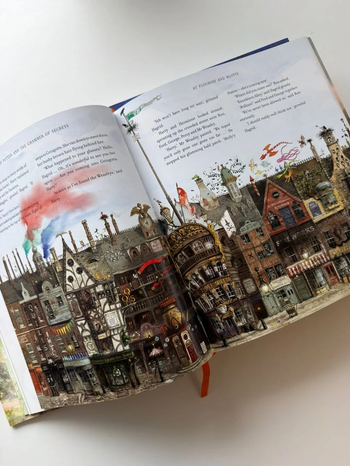 Harry Potter Illustrated Editions (Books 1-3) by Jim Kay – Mint - photo 5