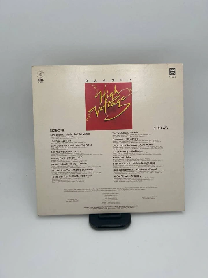 High Voltage - 80s Hits Compilation Vinyl LP (1981) - K-Tel - photo 5