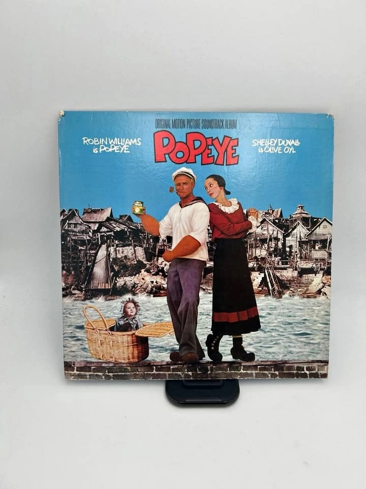 Popeye Movie Soundtrack Vinyl LP (1980) - Rare Promo Pressing