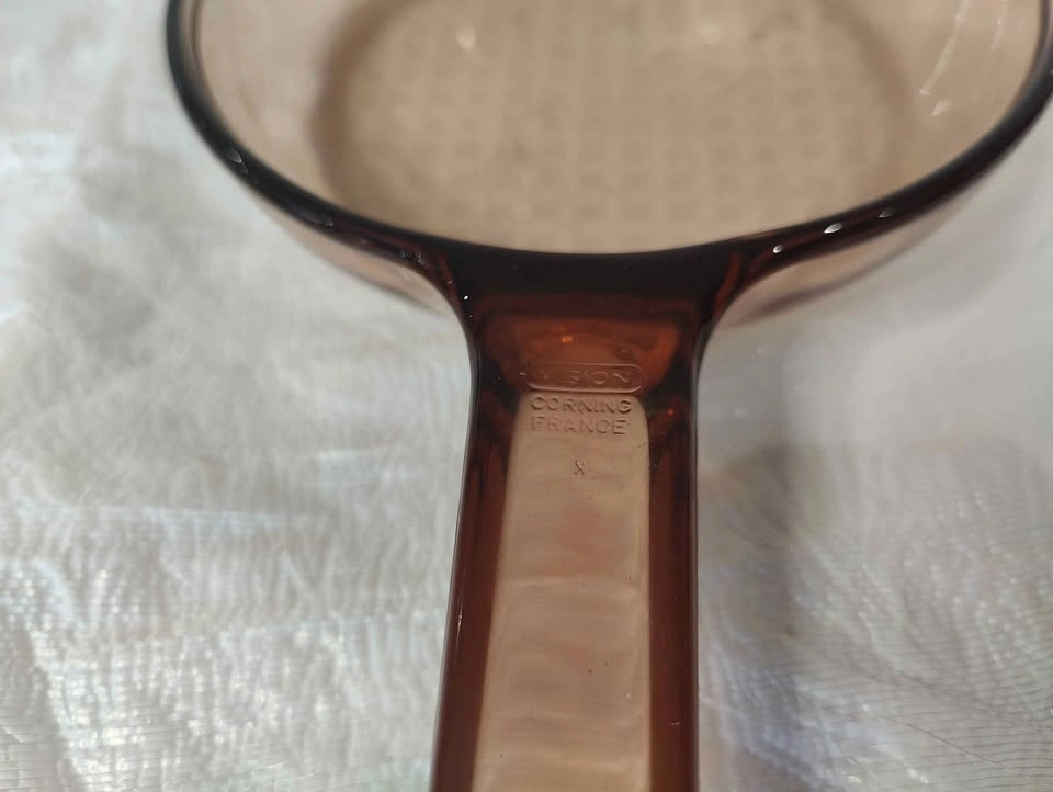 Corning Visions Skillet Frying Pan Amber Waffle Bottom 7 inch - photo 3