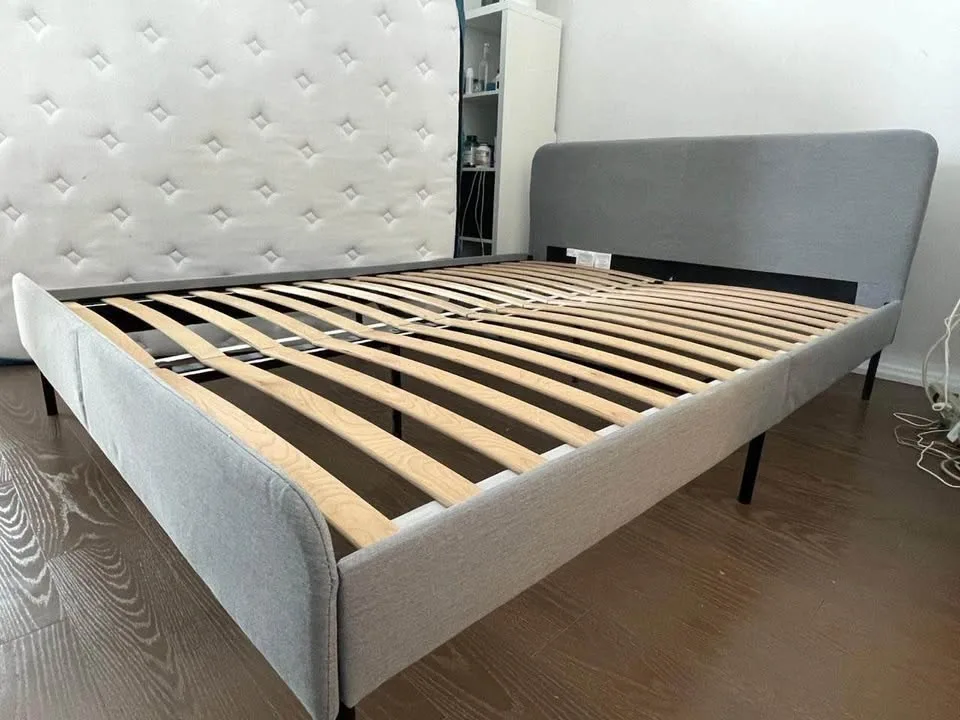 IKEA Slattum Upholstered Full Bed Frame - photo 3