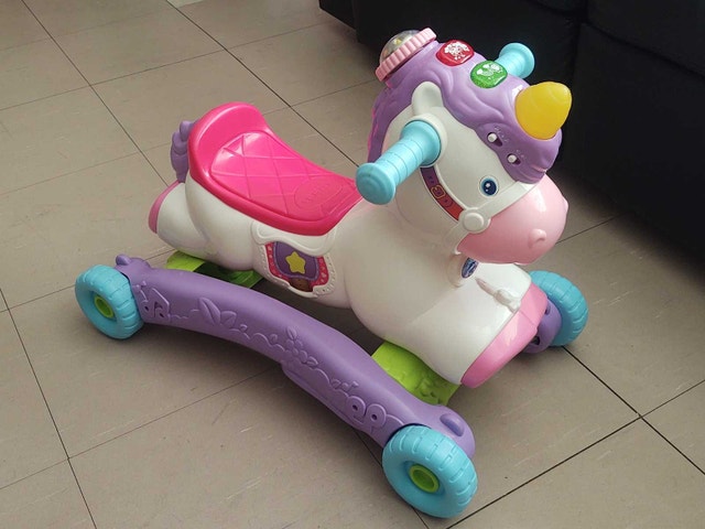 Girls VTech Prance and Rock Learning Unicorn