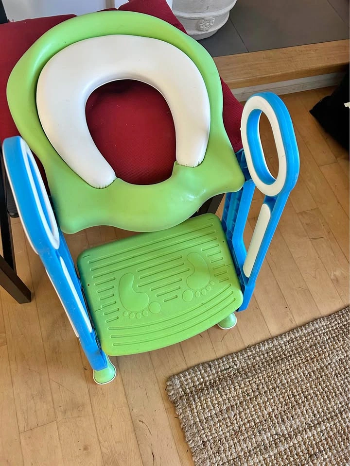 Toddler Potty Training Seat with Step Stool Ladder