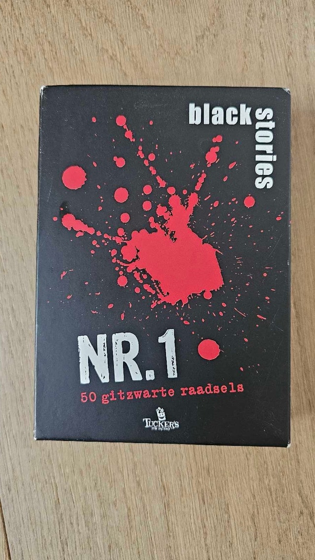 Black Stories Card Game