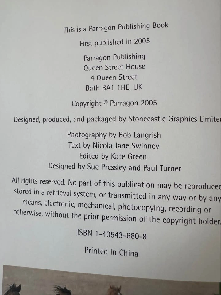 Spirit of the Horse Hardcover Coffee Table Book - Great Conditio - photo 3