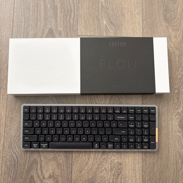 Lofree Flow 100 Low Profile Mechanical Keyboard Phantom Tactile