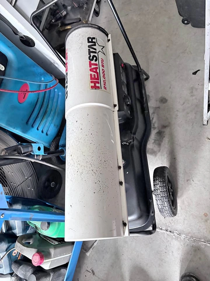 Diesel shop heater
