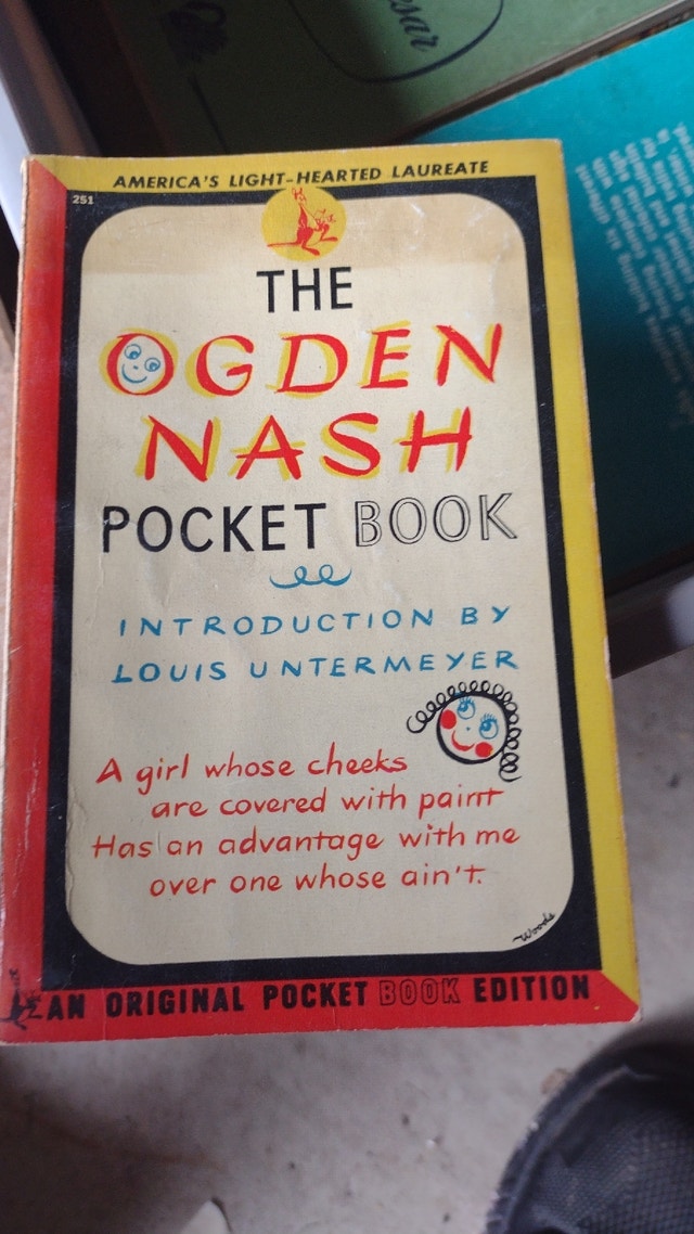 The Ogden Nash Pocket Book