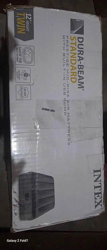 OPEN BOX Intex Dura-Beam Standard Twin Air Mattress - photo 2