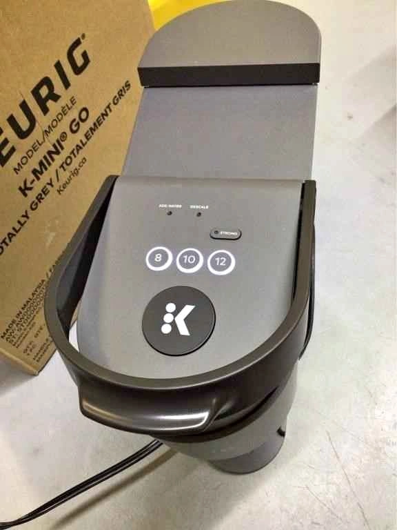Keurig K-Mini Go Single-Serve Coffee Maker - Totally Grey OPEN B