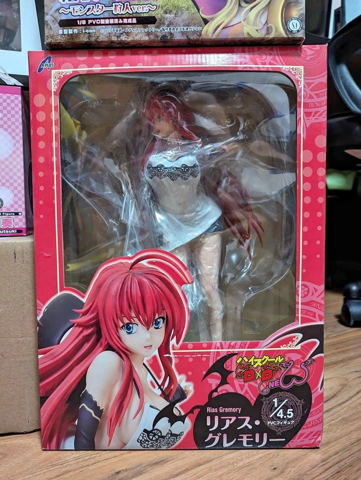Anime figures from different series