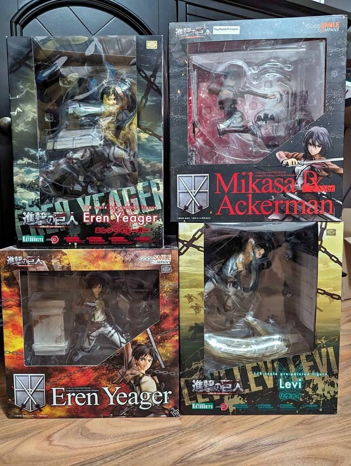 Attack on titan Anime figures