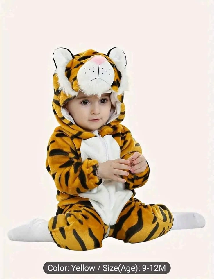 9-12 Month Baby Tiger Halloween Costume Romper