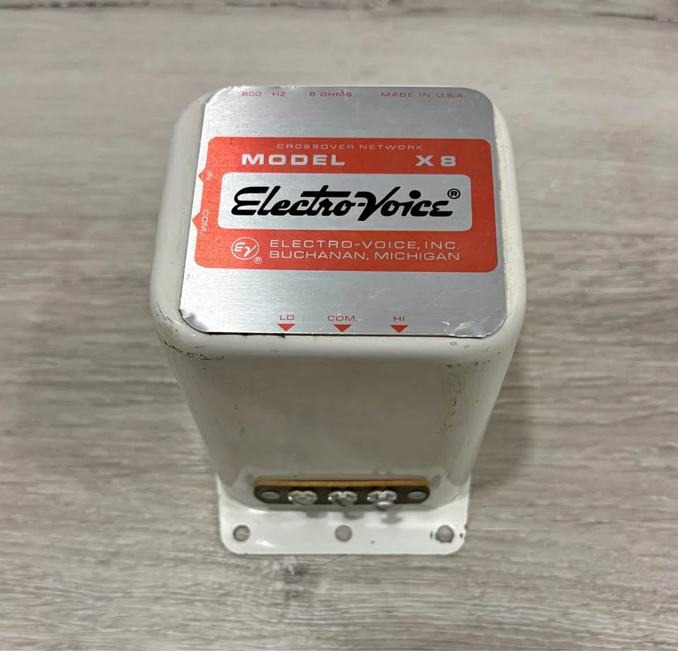 Electro-Voice Model X8 speaker crossover vintage audio equipment