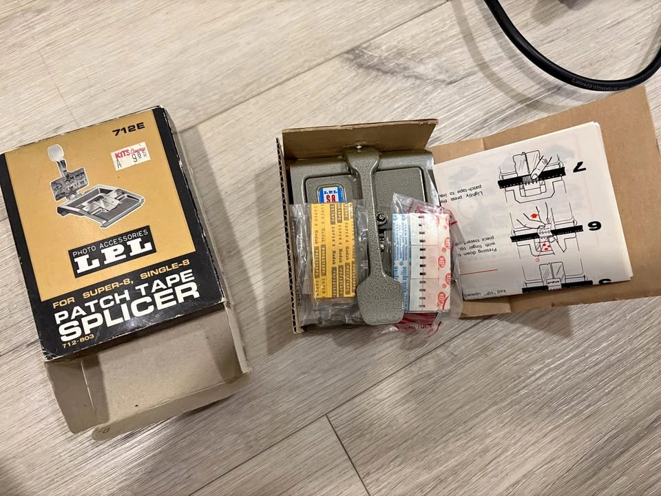 LPL Patch Tape splicer Super-8 vintage audio