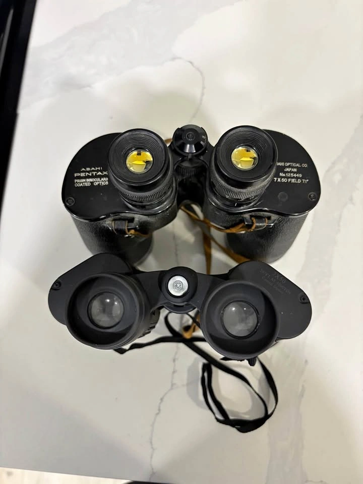 Asahi Pentax Binoculars 7x50 Prism Binoculars Coated Optics