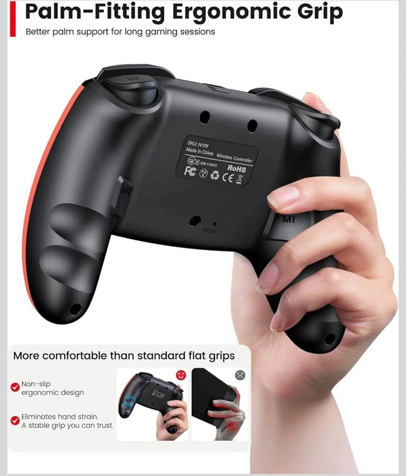 2 Pack Wireless Switch Controller for Switch/Lite/OLED - photo 3