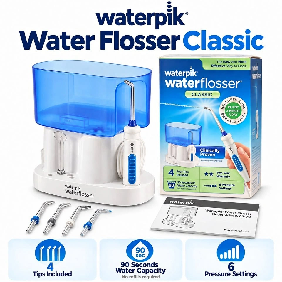 Waterpik Water Flosser Classic – Open Box, Sealed Product