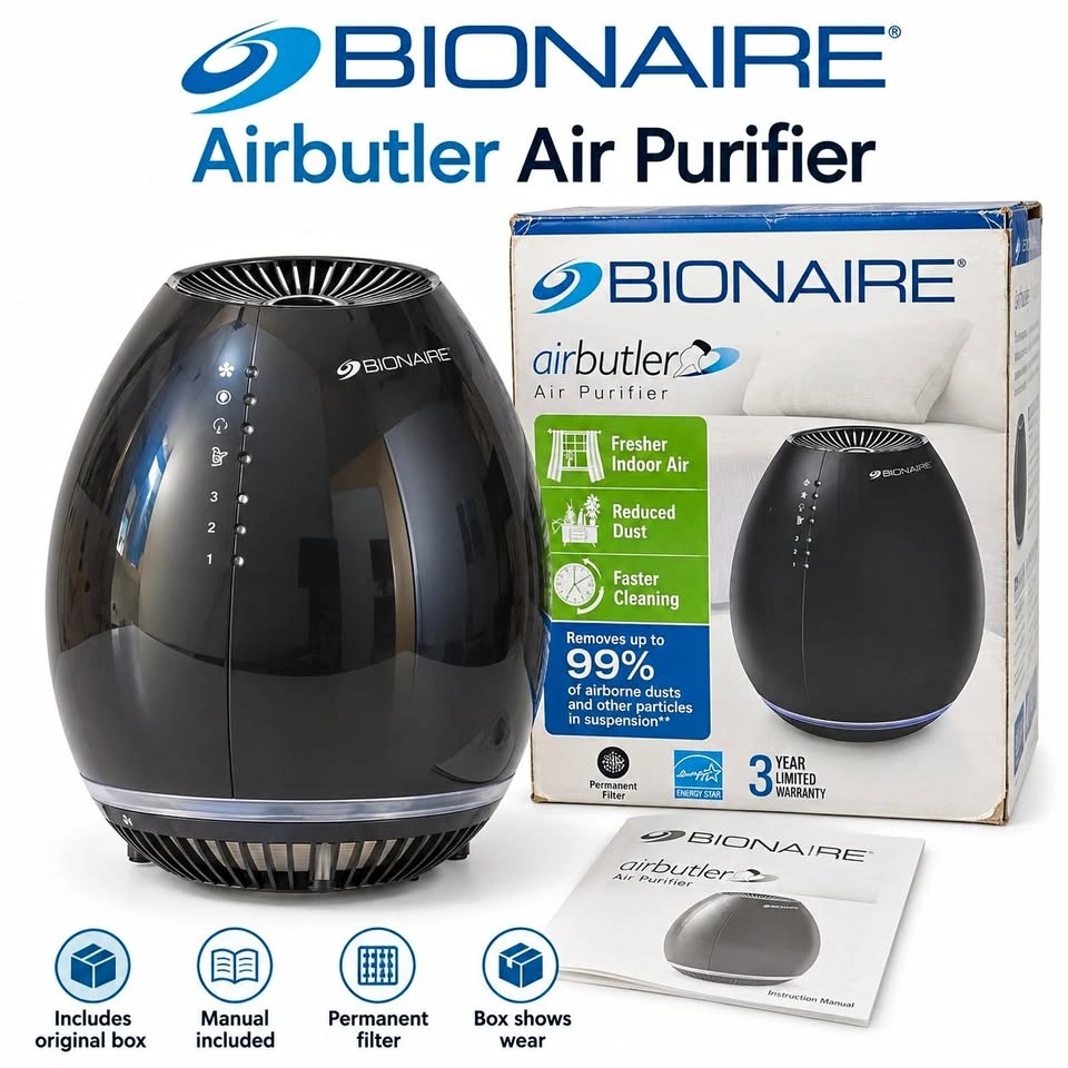 Bionaire Airbutler Air Purifier – New Open Box