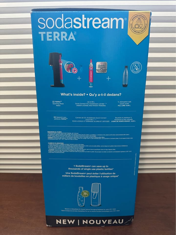 🥤 SodaStream Terra – BRAND NEW – Sealed in Box 🥤 - photo 2