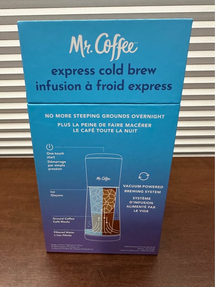 ☕ Mr. Coffee Cold Brew Coffee Maker – BRAND NEW ☕ - photo 2