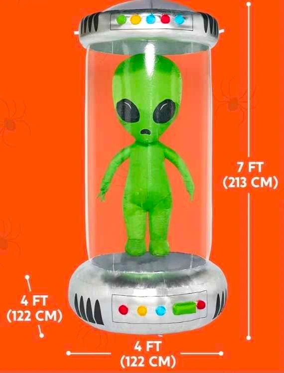 Halloween decoration Joiedomi 7 ft Alien Inflatable - photo 3