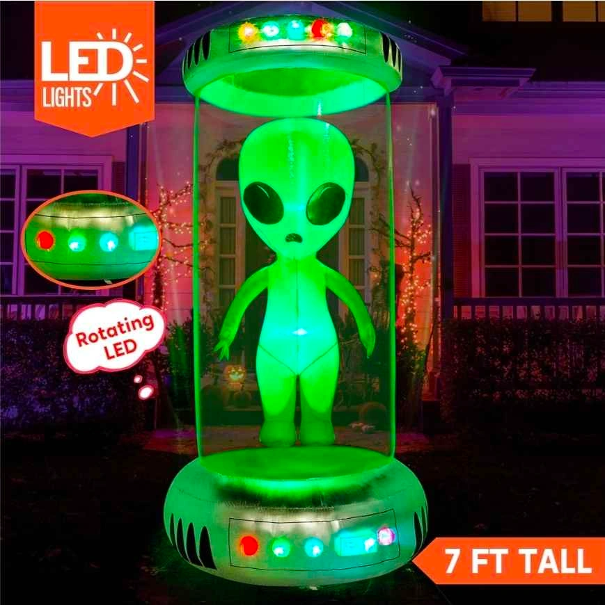 Halloween decoration Joiedomi 7 ft Alien Inflatable - photo 4
