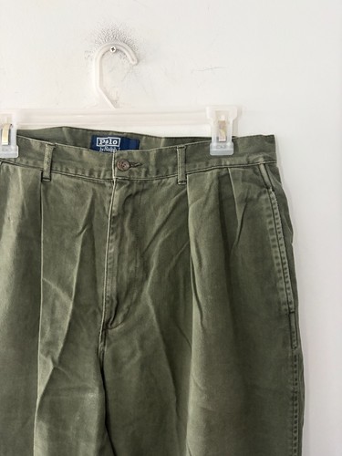 Vintage Polo Ralph Lauren Authentic Dry Goods Pleated Chino Pant - photo 2