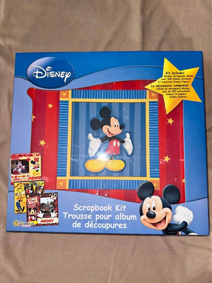 🐭❤️ SANDYLION DISNEY MICKEY MOUSE SCRAPBOOK KIT ❤️🐭
