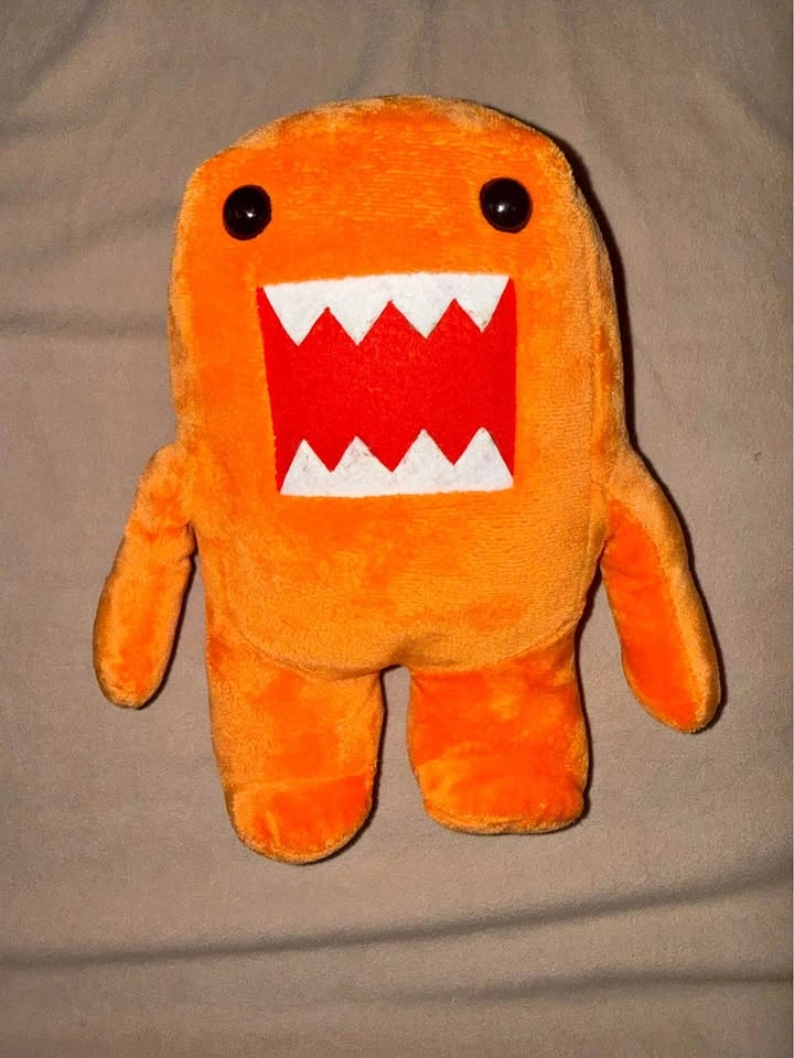 🧡👾 ORANGE DOMO PLUSH — 10” 👾🧡